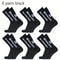 6 Pairs Professional Soccer Grip Socks Non Slip Silicone Bottom Breathable Football Sports Socks 7