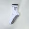 Knitted Embroidered Yoga Fitness Pilates Sports Socks Silicone Non Slip Bottom Women Middle Socks 6