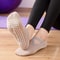 Professional Women Yoga Socks Silicone Anti Slip Ballet Pilates Backless Breathable Bandage Dance S 2