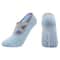 Professional Women Yoga Socks Silicone Anti Slip Ballet Pilates Backless Breathable Bandage Dance S 8