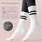 Women Yoga Skipping Rope Sports Socks Pilates Indoor Anti Slip Floor Double Bar Mid Leg Socks 6