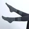 Women Breathable Yoga Socks Mid Tube Non Slip Five Finger Pilates Fitness Dance Ballet Floor Socks 4
