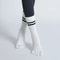 Women Breathable Yoga Socks Mid Tube Non Slip Five Finger Pilates Fitness Dance Ballet Floor Socks 9