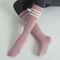 Autumn Winter Women Anti Slip Yoga Socks Cotton Breathable Fitness Pilates Mid Tube Ballet Dance So 3