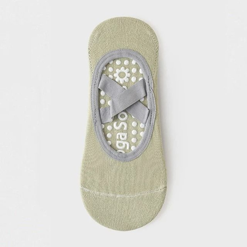 Breathable Towel Bottom Yoga Socks Women Silicone Non Slip Bandage Pilates Ladies Ballet Dance Sock 9