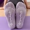 Breathable Towel Bottom Yoga Socks Women Silicone Non Slip Bandage Pilates Ladies Ballet Dance Sock 1