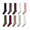 Women Yoga Socks Cotton Dot Silicone Terry Non Slip Pilates Grip Knee High Slouch Socks 4