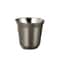 Summer High Grade Double Layer Stainless Steel Capsule Coffee Cup Simple Flat Bottom Solid Color Wa 11