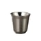 Summer High Grade Double Layer Stainless Steel Capsule Coffee Cup Simple Flat Bottom Solid Color Wa 11