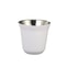 Summer High Grade Double Layer Stainless Steel Capsule Coffee Cup Simple Flat Bottom Solid Color Wa 6