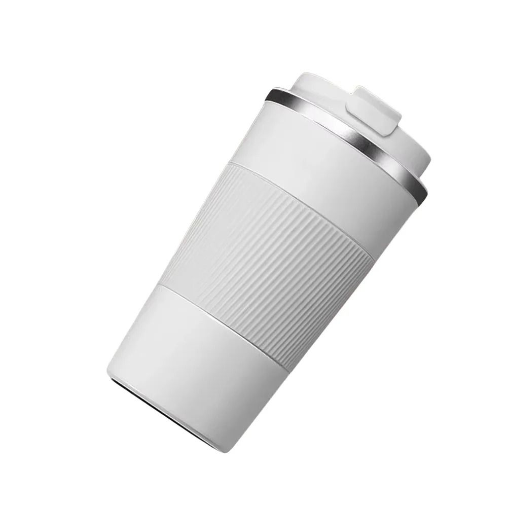 304 Stainless Steel Vacuum Insulated Water Bottle Anti Slip Coffee Thermal Mug Portable Office Gift 6