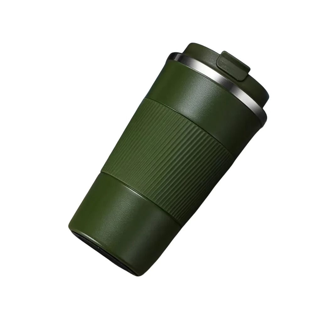 304 Stainless Steel Vacuum Insulated Water Bottle Anti Slip Coffee Thermal Mug Portable Office Gift 8