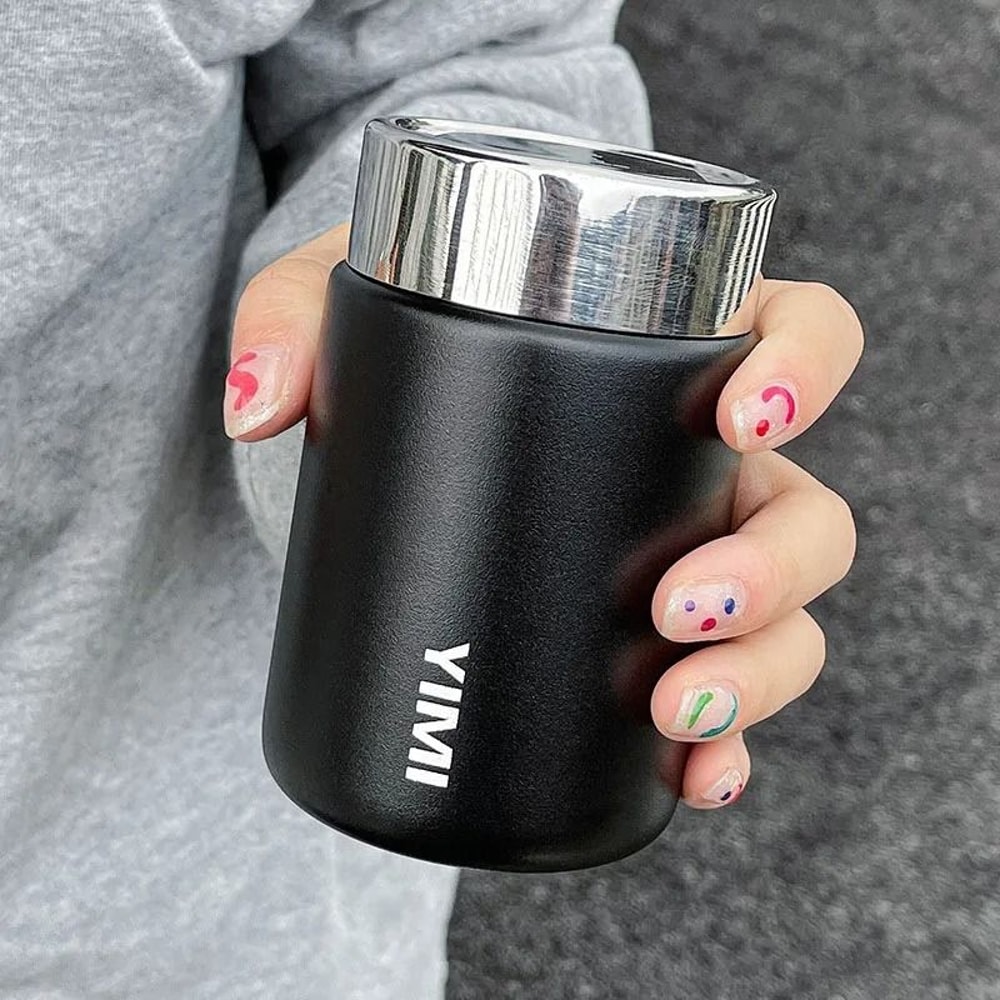 Mini Insulated Cup For Girls Compact Stainless Steel Portable Coffee Cup Household Kitchen Supplies 9