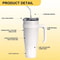3855oz Stainless Steel Insulated Ice Tumbler With Handle And Straw High Capacity Car Insulation Cof 1