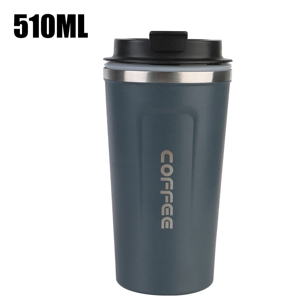 Thermo Cafe Double Stainless Steel Coffee Mug Leak Proof Travel Thermo Cup Car Thermos Mug 13