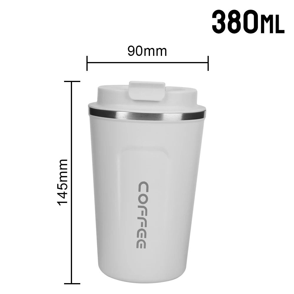 Thermo Cafe Double Stainless Steel Coffee Mug Leak Proof Travel Thermo Cup Car Thermos Mug 8