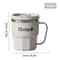 WORTHBUY 304 Stainless Steel Coffee Cup Double Layer Reusable Insulated Water Cup With Lid Handle 12
