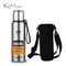 304 Stainless Steel Large Capacity Vacuum Flask Insulated Thermos Bottle With Carry Rope 0