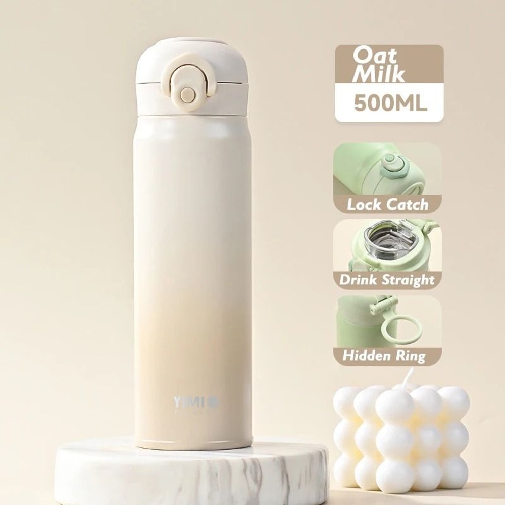 500ml Large Capacity Thickened 316 Stainless Steel Vacuum Thermal Insulation Portable Tumbler Therm 7