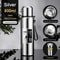 Large Capacity Cold Thermal Thermos Tumbler Stainless Steel Insulated Tea Coffee Water Bottle Insul 8