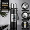 Large Capacity Cold Thermal Thermos Tumbler Stainless Steel Insulated Tea Coffee Water Bottle Insul 12