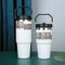 20oz30oz Thermal Water Bottle With Straw Stainless Steel Car Coffee Mug Vacuum Flask Tumbler 7