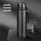 Double Stainless Steel Vacuum Flask With Filter Large Capacity Portable Sport Thermos Mug Coffee Te 0