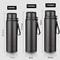 Double Stainless Steel Vacuum Flask With Filter Large Capacity Portable Sport Thermos Mug Coffee Te 5