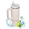 1200ml Insulated Tumbler With Handle Metal Stainless Steel Vacuum Portable Straw Cup Large Thermal 10