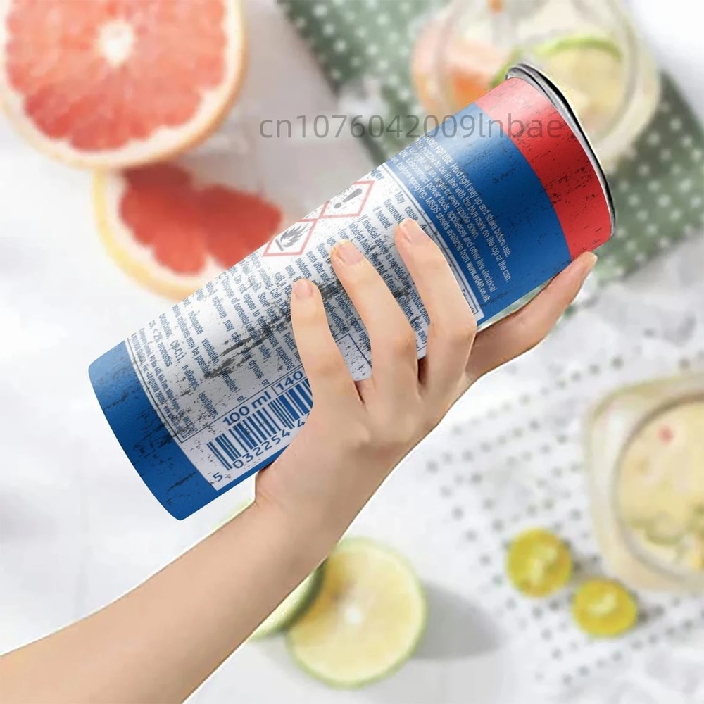 20Oz WD40 Inspired Mechanic Oil Stainless Steel Vacuum Double Wall Insulated Tumbler With Lid Engin 1