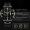 New Fashion Mens Sports Luxury Calendar Quartz Wristwatch Business Stainless Steel Casual Watch 2