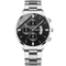 New Fashion Mens Sports Luxury Calendar Quartz Wristwatch Business Stainless Steel Casual Watch 6
