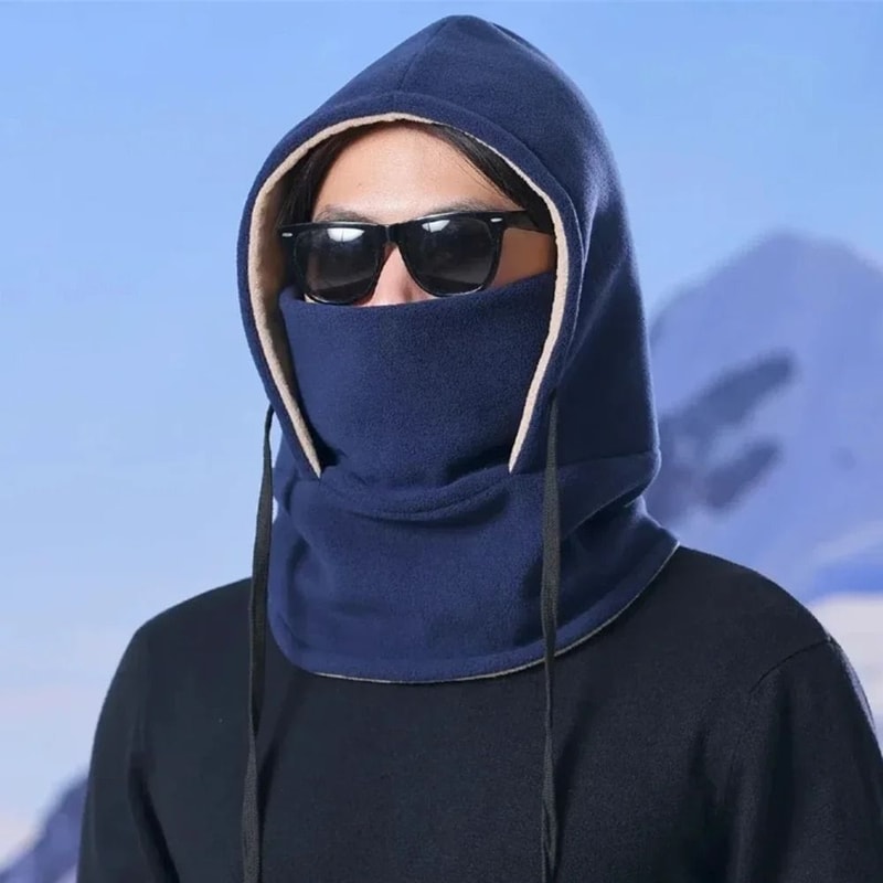 Unisex Winter Warm Balaclava Hat With Mask Windproof Full Coverage Fur Warm Hat For Men And Women 8