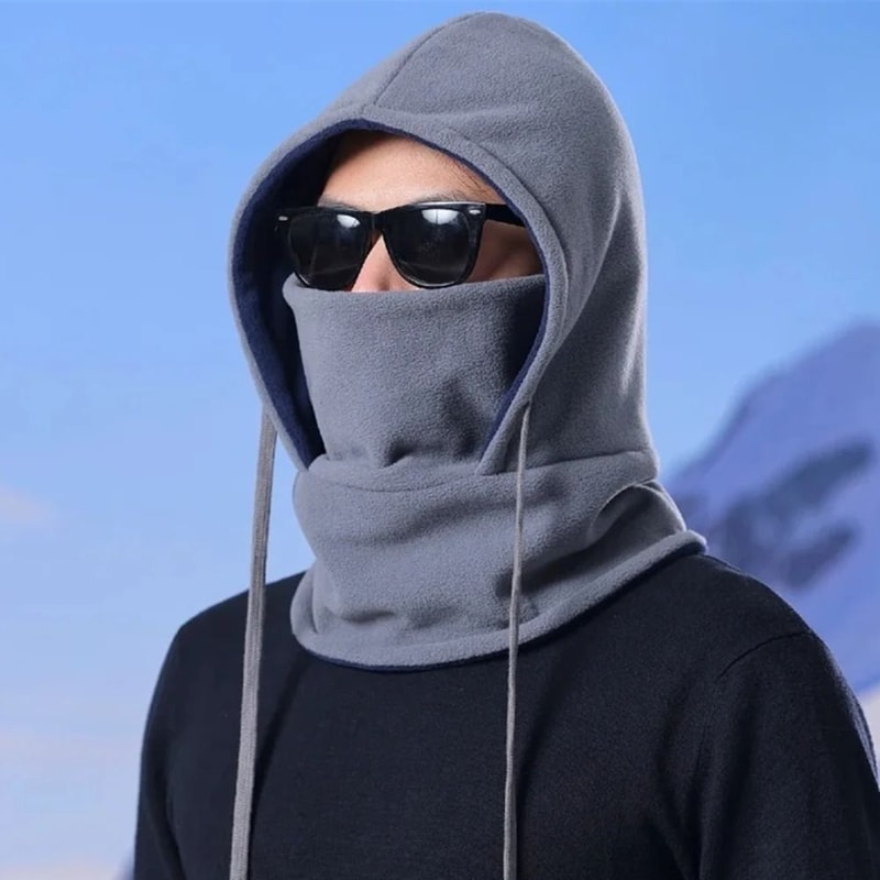 Unisex Winter Warm Balaclava Hat With Mask Windproof Full Coverage Fur Warm Hat For Men And Women 9