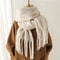 Winter Scarf For Women Cashmere Warm Solid Pashmina Blanket Wraps Female Thick Soft Big Tassel Shaw 2