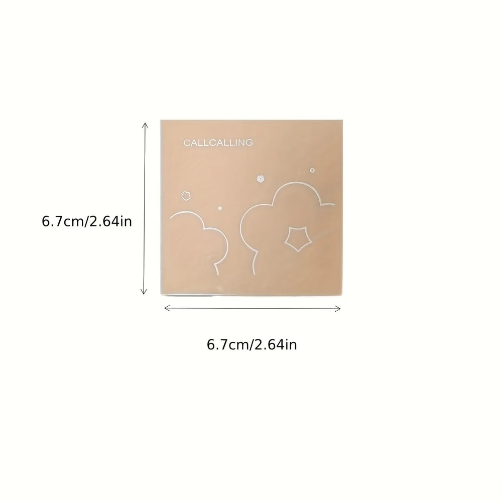 4Color Facial Highlighter Makeup Palette Matte Shadow Shimmer Contour Powder For Lasting Glow 3