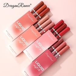 3 pcs liquid matte lipstick set | long lasting waterproof korean beauty cosmetics for women