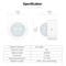 Ewelink Zigbee 30 Mini PIR Motion Sensor Human Motion Infrared Detector Security Alarm 5