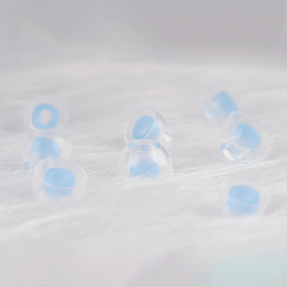 NICEHCK C04 Liquid Silicone Ear Tips Flexible Noise Isolating Flexible Ear Caps For IEMs 2