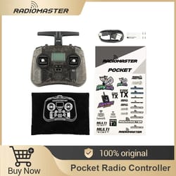 radiomaster pocket hall gimbal transmitter | lightweight portable remote control with foldable antenna