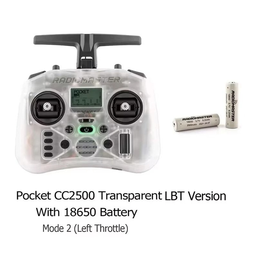 Radiomaster Pocket Hall Gimbal Transmitter Lightweight Portable Remote Control With Foldable Anten 21