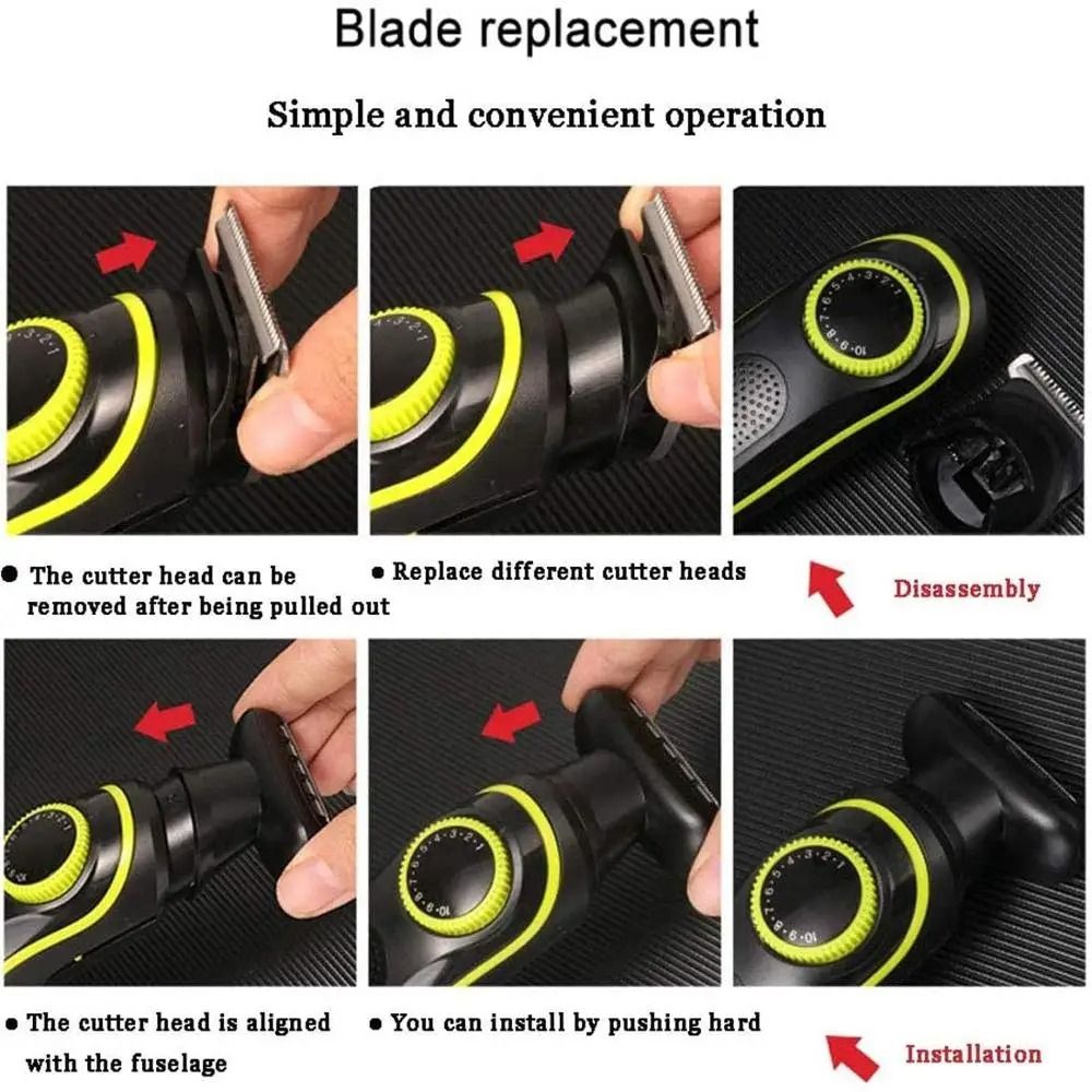 Kemei 696 Electric Hair Clipper 5in1 Professional Multifunctional Trimmer And Mens Razor 4