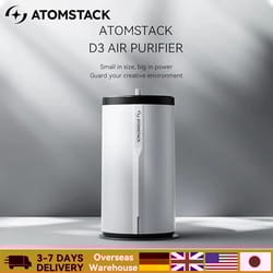 atomstack d3 laser engraving air purifier | 5-layer hepa filtration for pm2.5/pm10 smoke removal