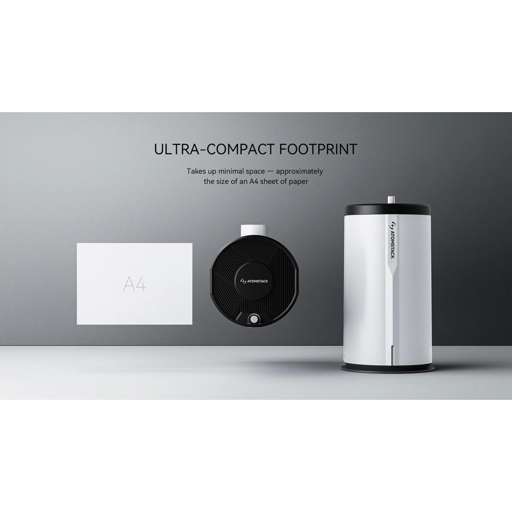 AtomStack D3 Laser Engraving Air Purifier 5Layer HEPA Filtration For PM25PM10 Smoke Removal 1