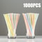Multicolor Fluorescent Straws Bendable Drinking Straws For Wedding Decor Party Supplies 16