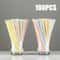 Multicolor Fluorescent Straws Bendable Drinking Straws For Wedding Decor Party Supplies 7