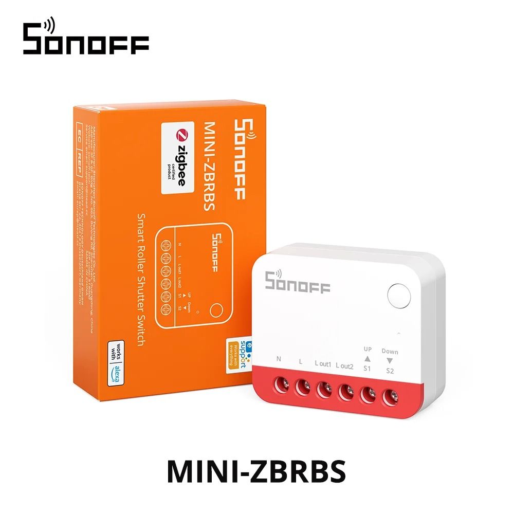 SONOFF MINIZBRBS Zigbee Smart Roller Shutter Switch Signal Booster Local Scene Controller 6