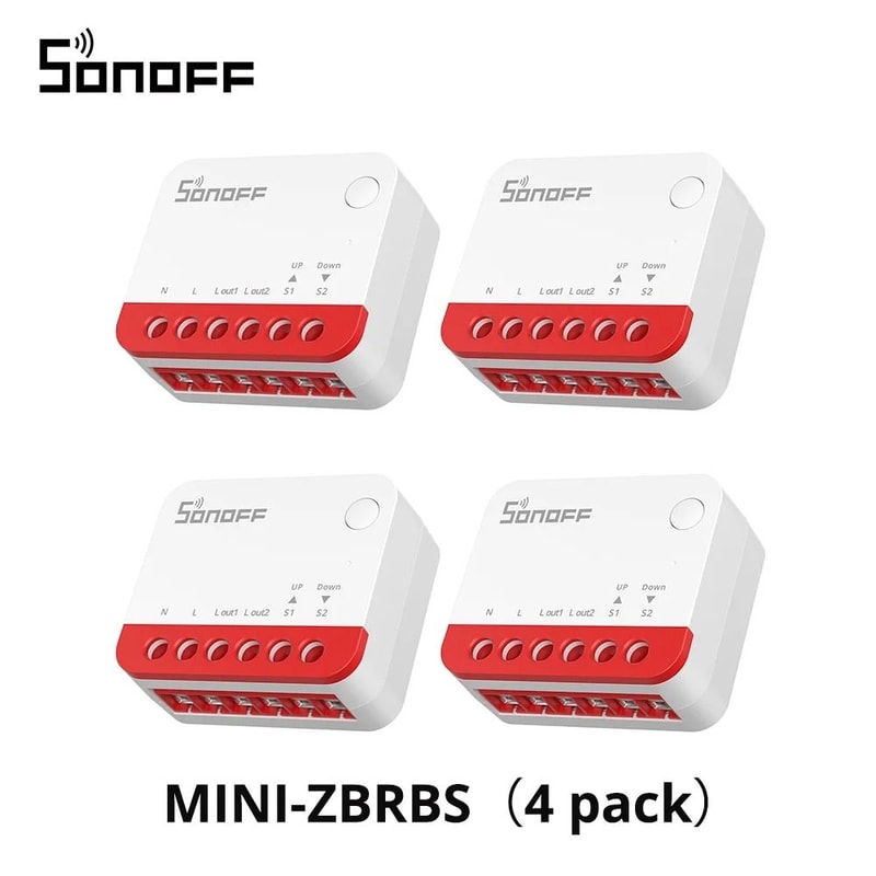 SONOFF MINIZBRBS Zigbee Smart Roller Shutter Switch Signal Booster Local Scene Controller 7
