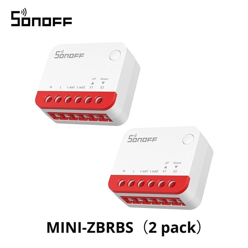 SONOFF MINIZBRBS Zigbee Smart Roller Shutter Switch Signal Booster Local Scene Controller 8