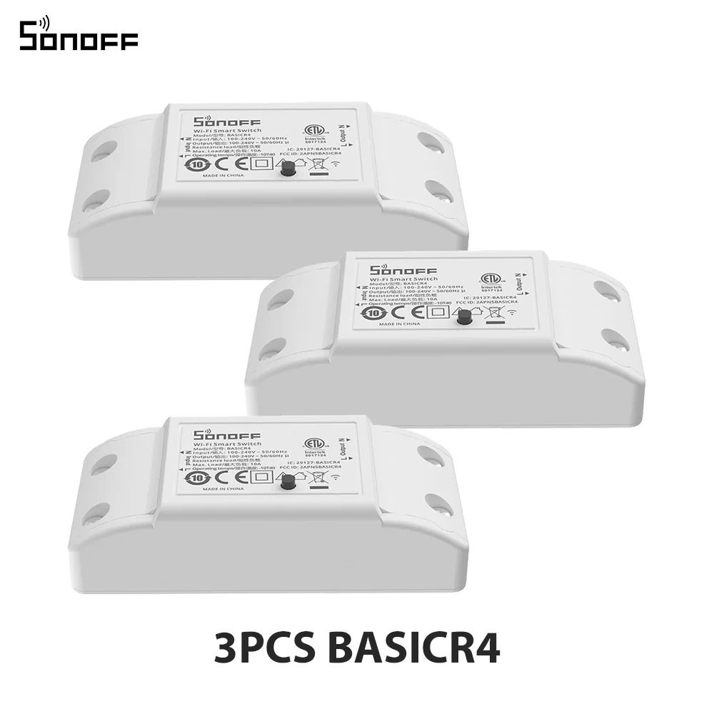 SONOFF BASICR4 WiFi Smart Switch ESP32 Magic Switch Mode EWeLink Remote Control 8